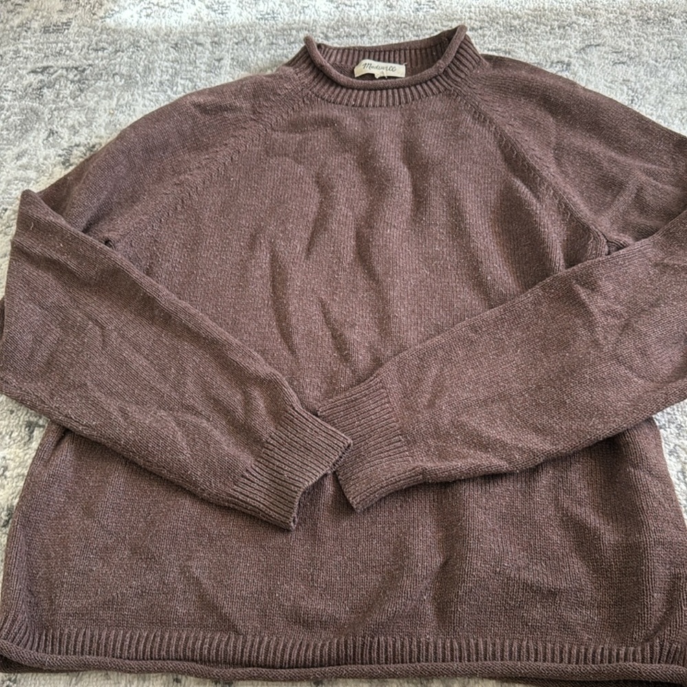 Madewell Rolled Mockneck Sweater - Picture 2 of 3